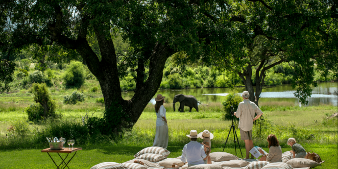 Отель Singita Castleton в заповеднике Саби-Санд, ЮАР