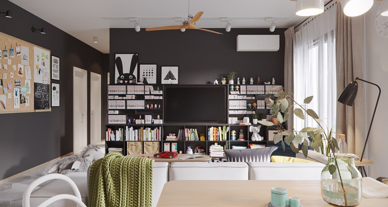 Проект квартиры от китайского дизайнера