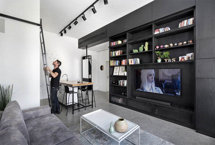 Небольшая функциональная квартира в Тель-Авиве Небольшая функциональная квартира в Тель-Авиве