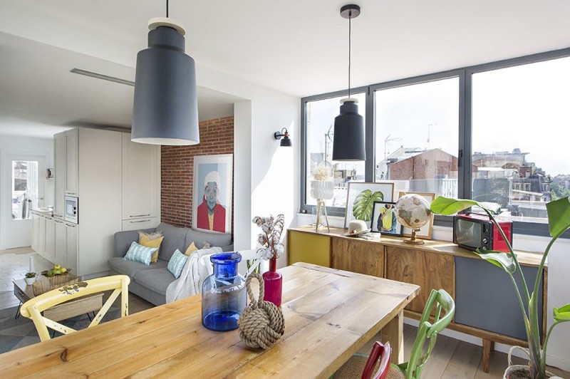 Пентхаус площадью 86 м2 в Барселоне