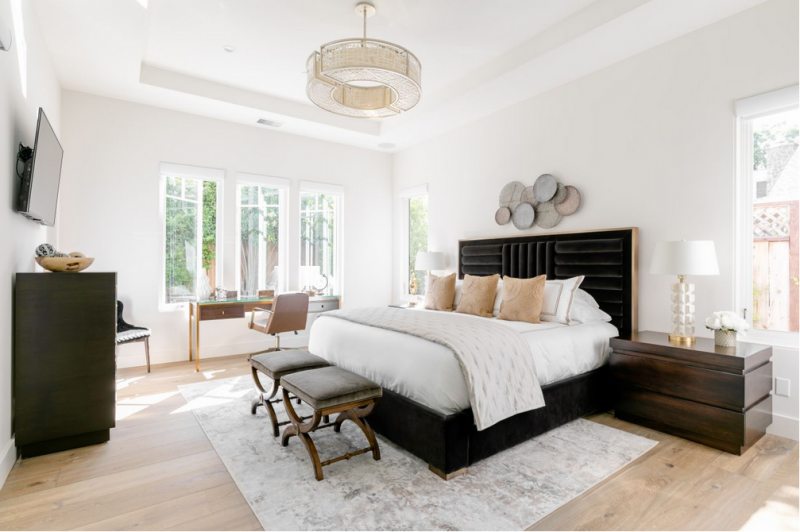 Современный фермерский дом в Сент-Хелине, Калифорния