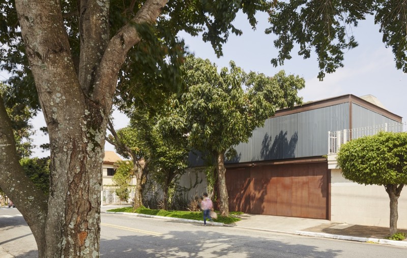 Двухэтажный дом в Сан-Паулу, Бразилия