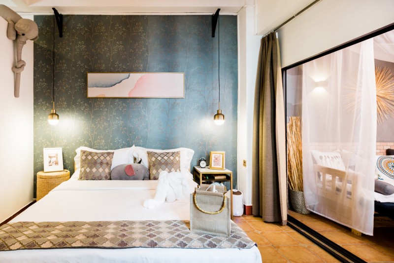 Экзотический интерьер апартаментов в Гуанчжоу