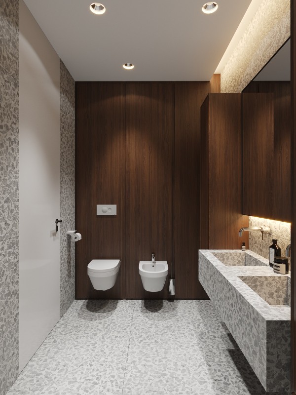 Интерьер загородного дома с террасой на крыше площадью 250 кв.м. Интерьер загородного дома с террасой на крыше площадью 250 кв.м.