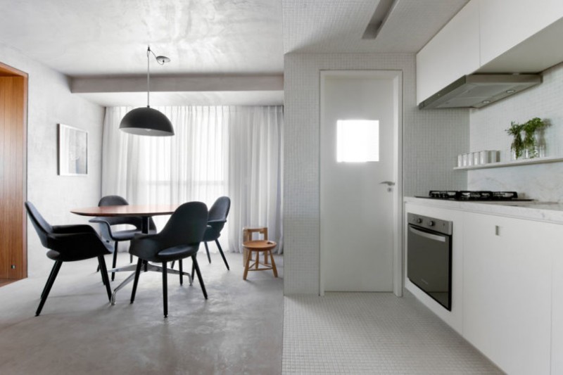 Холостяцкая квартира, расположенная в Куритибе, Бразилия Холостяцкая квартира, расположенная в Куритибе, Бразилия