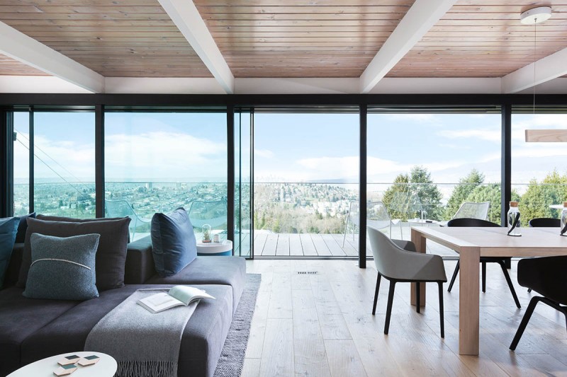 Интерьер особняка в Ванкувере, Канада