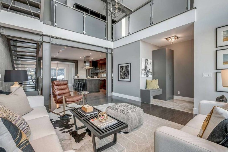 Интерьер в индустриальном стиле