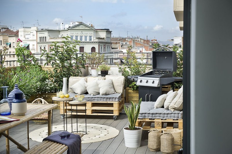 Пентхаус площадью 86 м2 в Барселоне