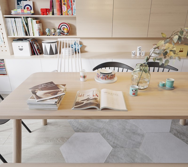 Проект квартиры от китайского дизайнера