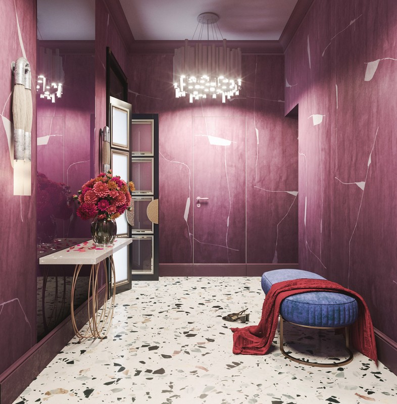 Пудровые оттенки в интерьере Пудровые оттенки в интерьере