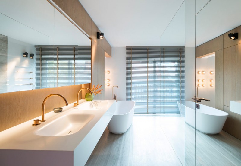 Современная квартира-мезонет в центре Мюнхена Современная квартира-мезонет в центре Мюнхена