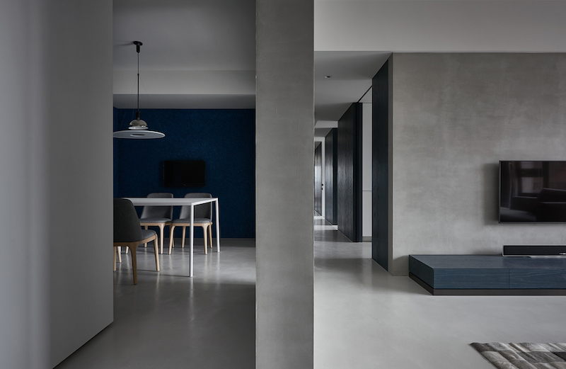 Современная квартира со сдержанным и сбалансированным интерьером Современная квартира со сдержанным и сбалансированным интерьером