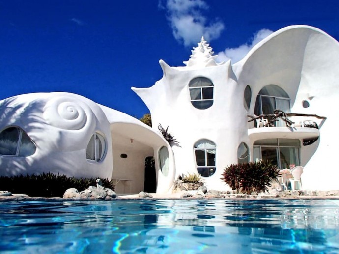 Дом для отпуска Casa Caracol на курорте Исла-Мухерес, Мексика