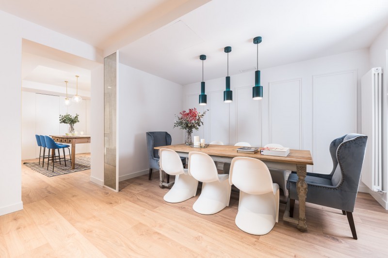 Эффектная квартира недалеко от музея Прадо в Мадриде