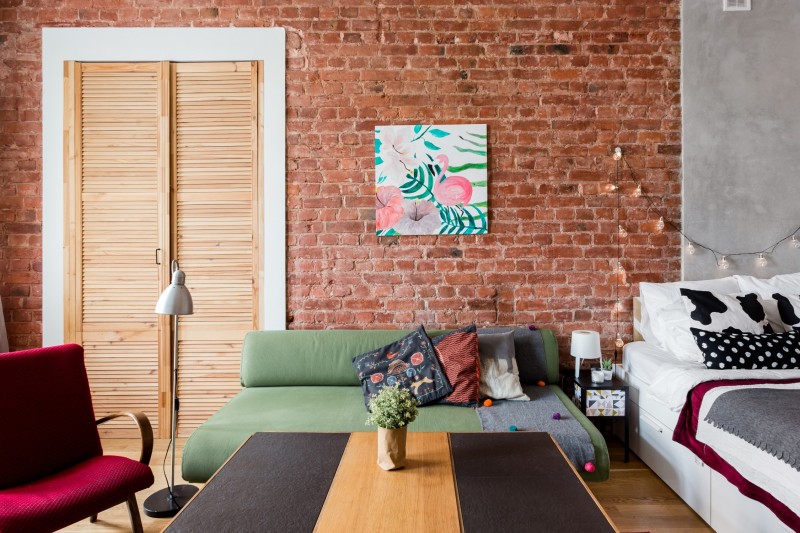 Интерьер квартиры в стиле "лофт"