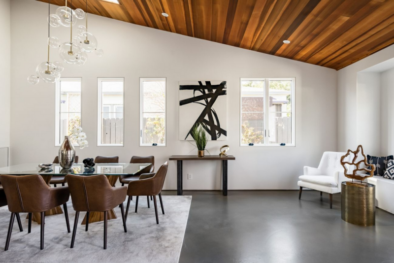 Интерьер мансардной квартиры в Лос-Анджелесе