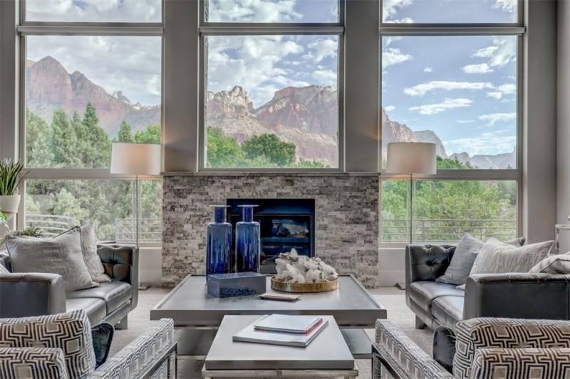 Интерьер резиденции в Спрингдейл, Юта Интерьер резиденции в Спрингдейл, Юта