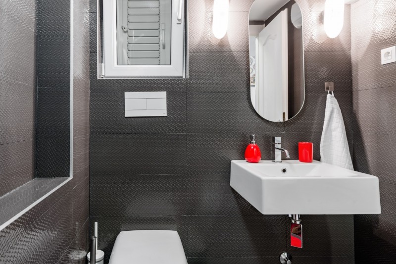 Яркий интерьер квартиры в городе Сплит, Хорватия Яркий интерьер квартиры в городе Сплит, Хорватия