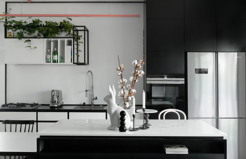 Максимальная открытость, много света и места для размещения в квартире в Тель-Авиве