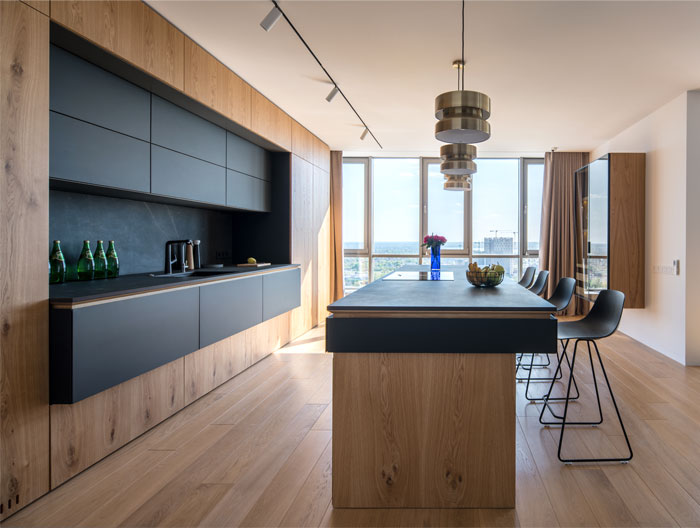 Минималистичный интерьер квартиры для семьи с маленькой дочкой