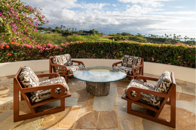 Вилла на курорте Мауна-Кеа на Гавайях Вилла на курорте Мауна-Кеа на Гавайях