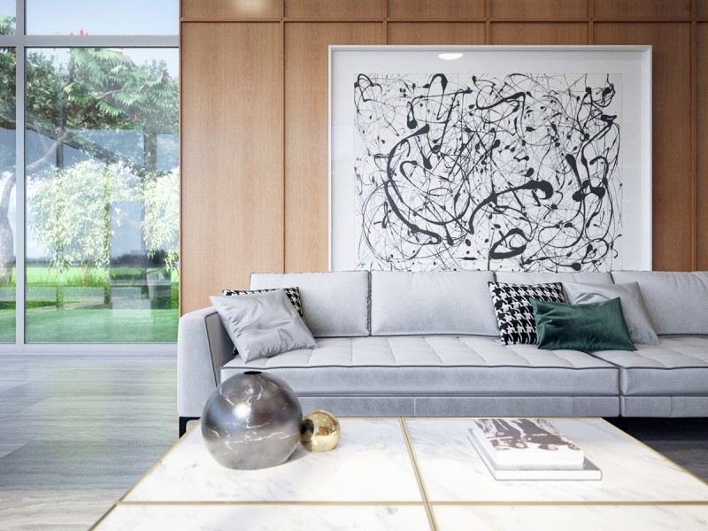 Интерьер дома в Калифорнии