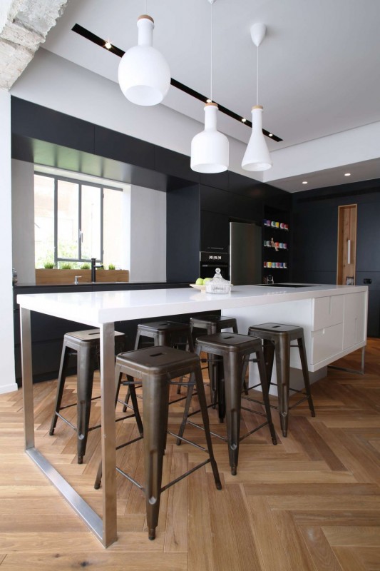 Минималистский интерьер квартиры в Тель-Авиве Минималистский интерьер квартиры в Тель-Авиве