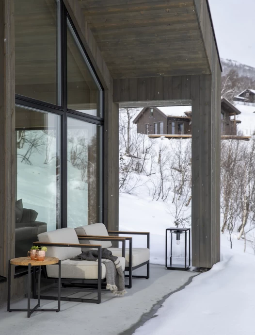 Современный дом в горах Норвегии