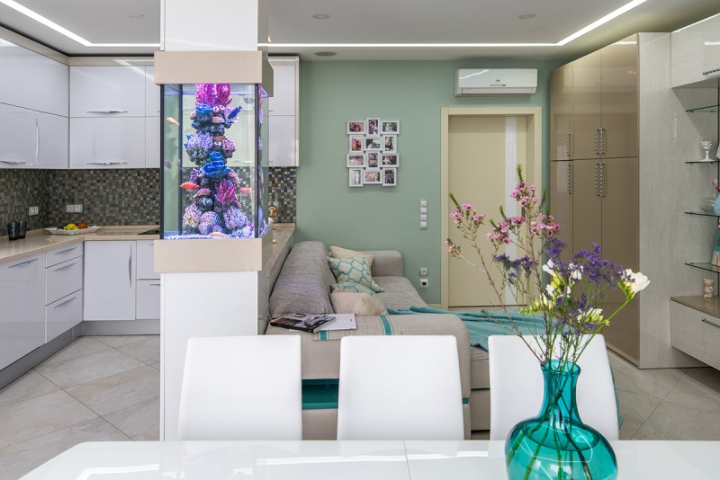 Уютная квартира, оформленная в нежных тонах