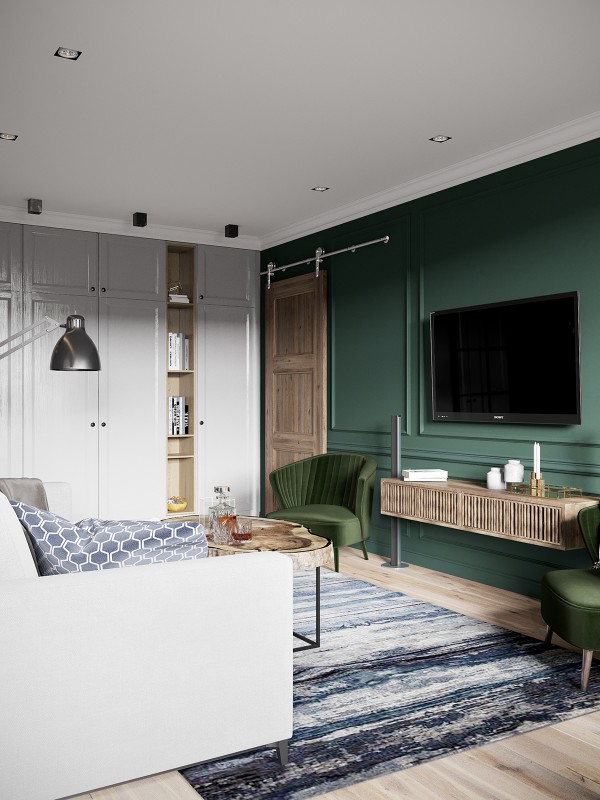 Выразительные акценты на нейтральном и сдержанном фоне