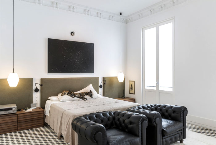 Апартаменты, расположенные в историческом здании XIX века в Мадриде, Испания