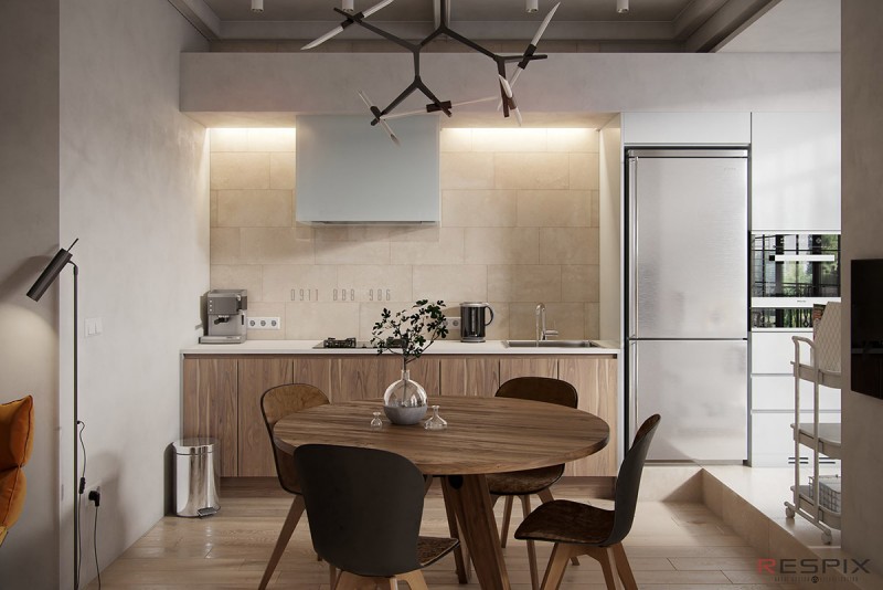 Интерьер студии в Ханое, Вьетнам