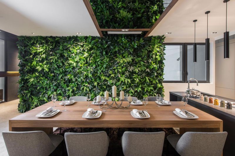 Органичная и свежая атмосфера апартаментов в Куала-Лампур