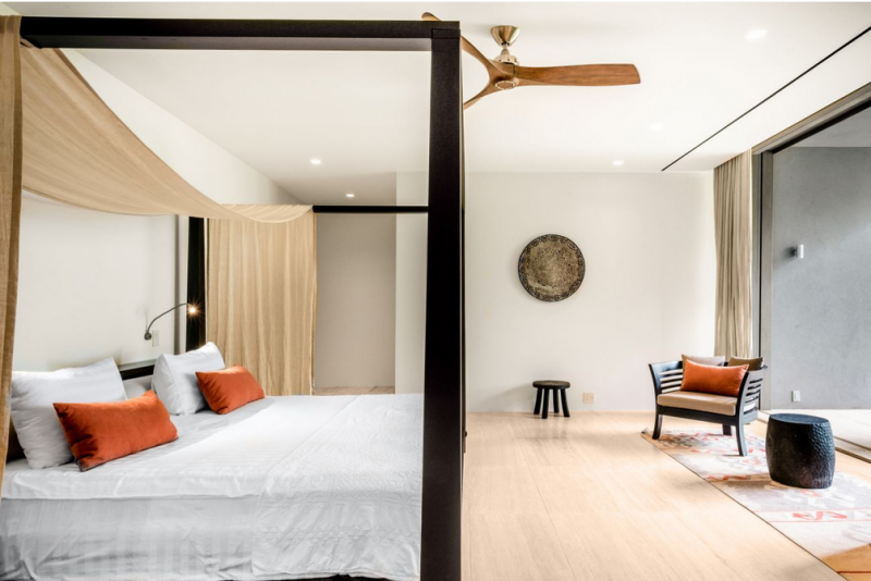 Современная вилла на побережье Тихого океана