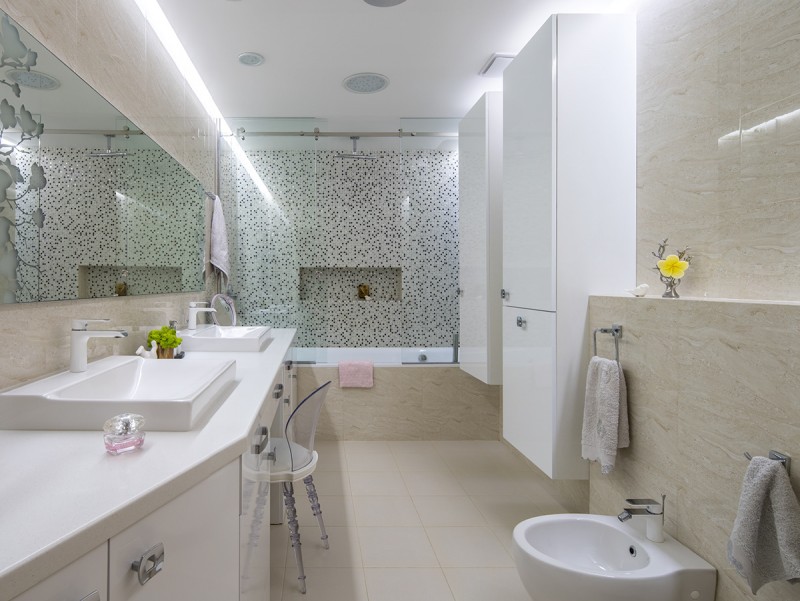 Уютная квартира, оформленная в нежных тонах