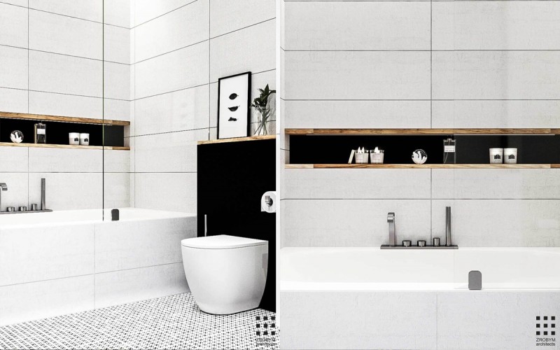 Дизайн-проект контрастных апартаментов