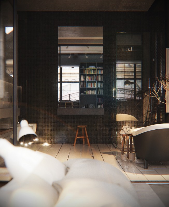 Изысканный лофт в Нью-Йорке Изысканный лофт в Нью-Йорке