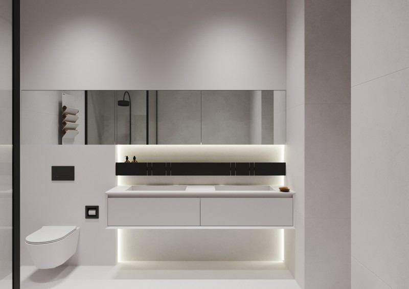 Апартаменты в стиле "минимализм"