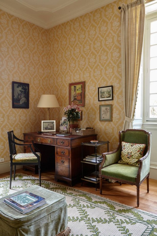 Дом декоратора Colefax Имоджен Тейлор в средневековой бургундской деревне