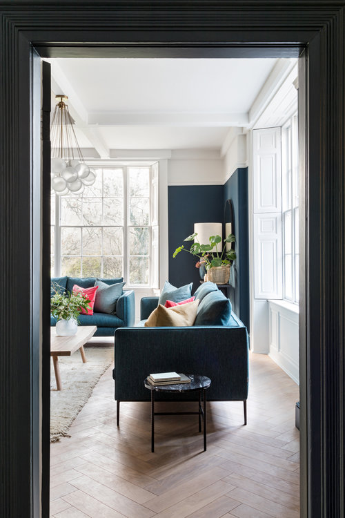 Элегантный интерьер современного особняка в Оксфордшире, Великобритания