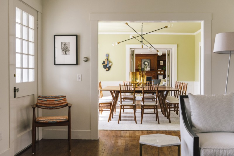 Гармоничный интерьер коттеджа в Бруклине Гармоничный интерьер коттеджа в Бруклине