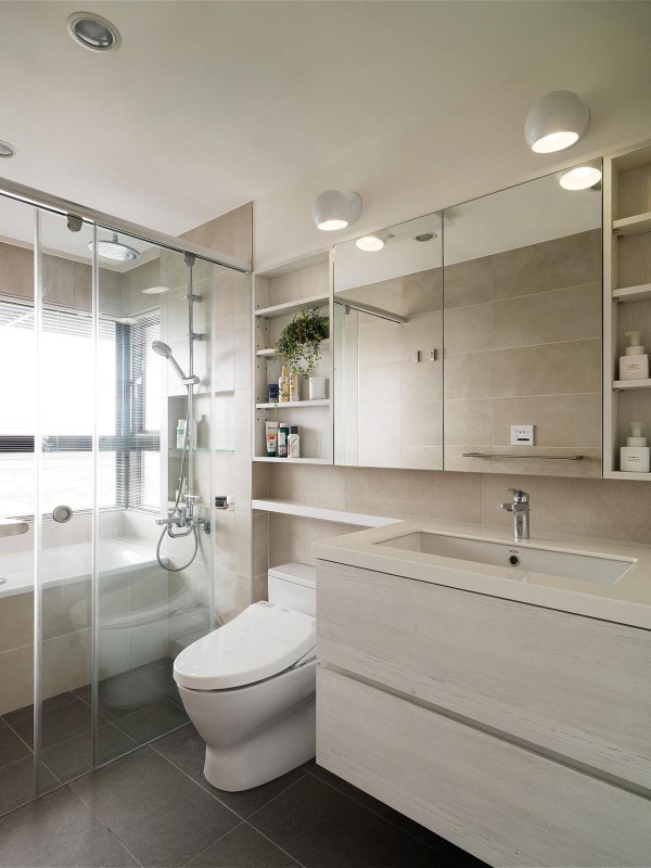 Интерьер светлой квартиры в Тайбэе