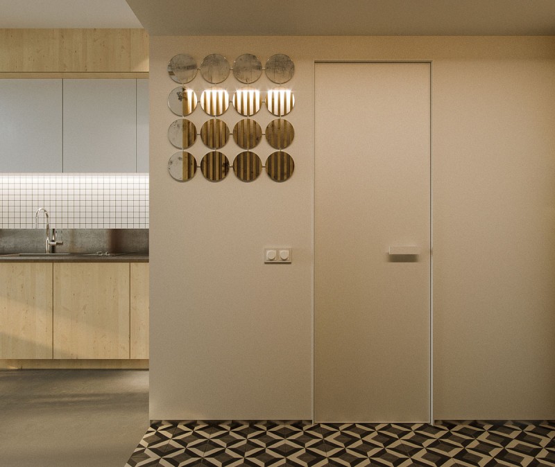 Минималистская однокомнатная квартира Минималистская однокомнатная квартира