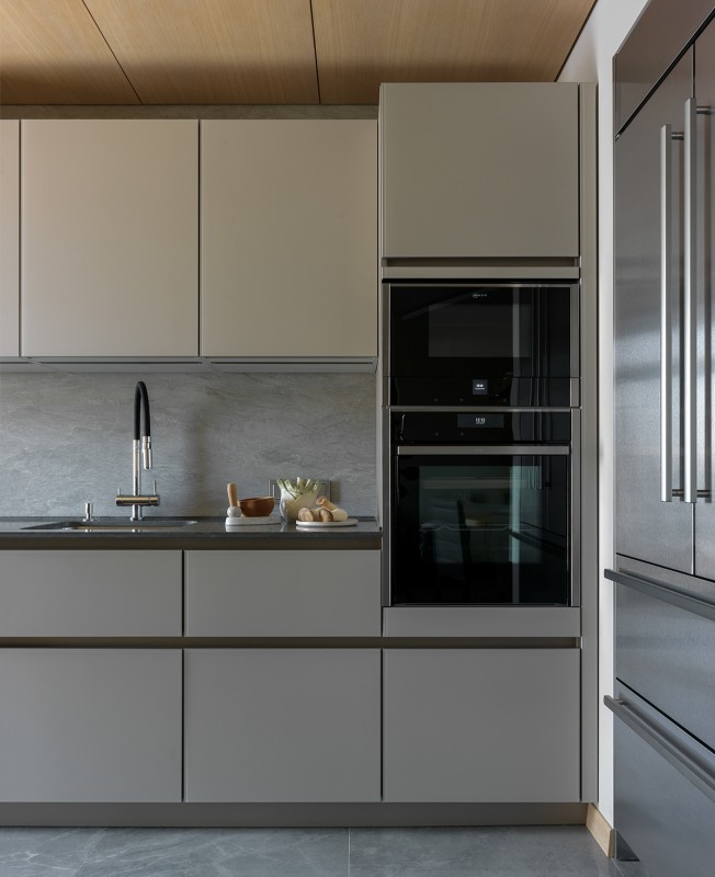 Оформление квартиры в бежево-серой гамме