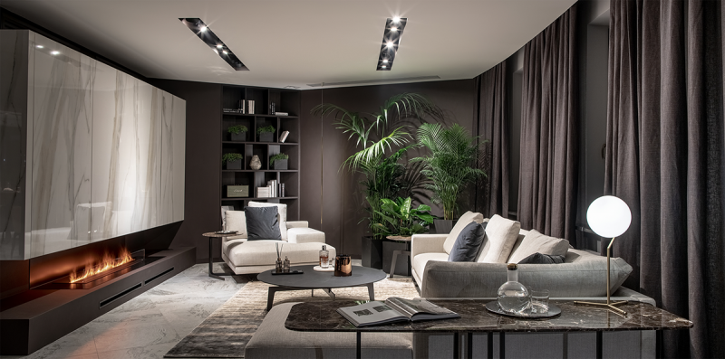 Пентхаус с многофункциональными пространствами и уникальной винтовой лестницей Пентхаус с многофункциональными пространствами и уникальной винтовой лестницей