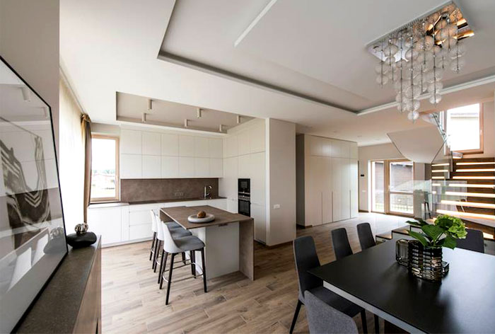 Спокойная и безмятежная атмосфера дома в Литве Спокойная и безмятежная атмосфера дома в Литве