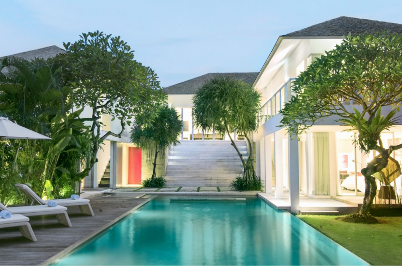 Ультрасовременная вилла рядом с пляжем Нелаян в Канггу, Бали