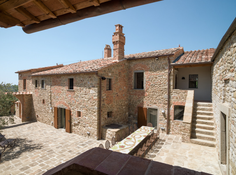 Частная резиденция в бывшем старинном монастыре