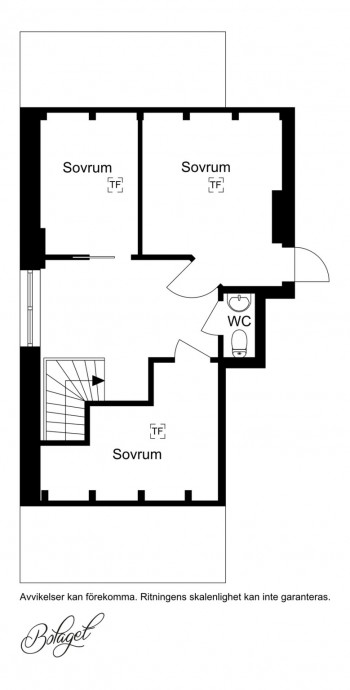 Двухуровневая квартира площадью 85 м2 в Мальмё, Швеция