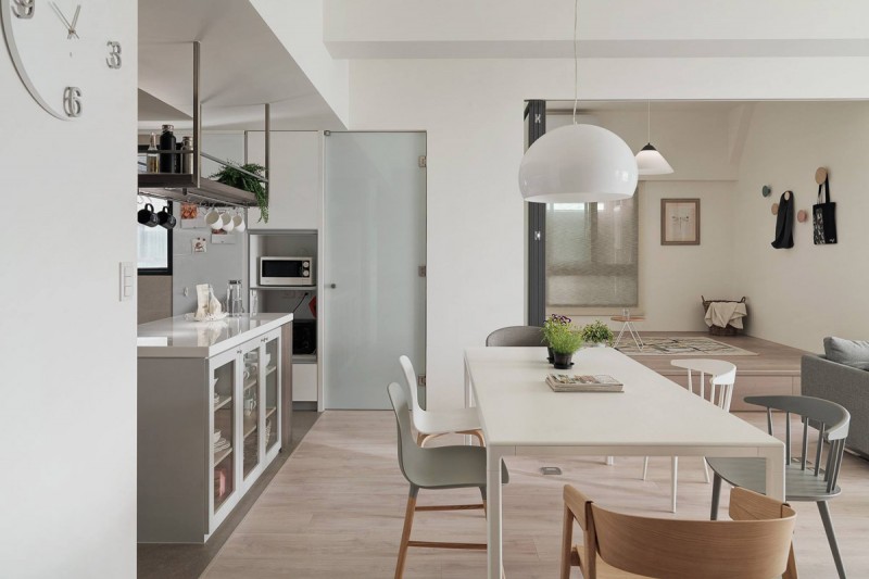 Гостиная, оформленная в нейтральной цветовой гамме Гостиная, оформленная в нейтральной цветовой гамме